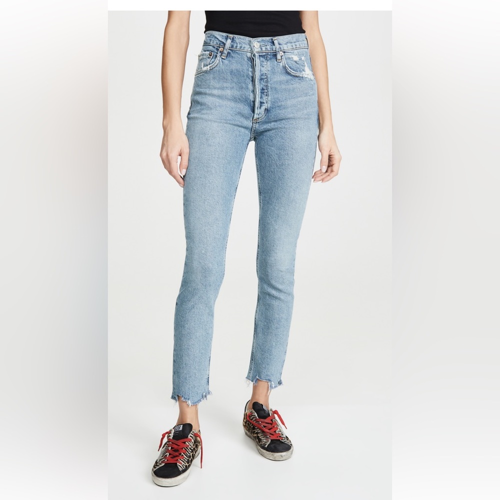 Agolde Nico High Rise Slim Fit Jeans